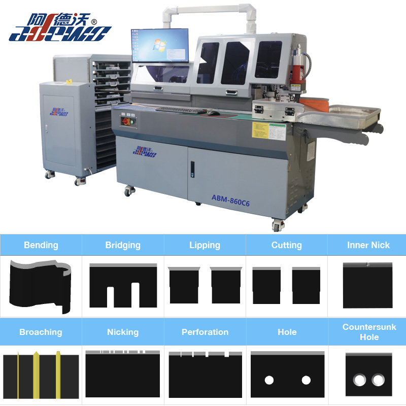 ABM-860C6 (Gountersunck Hole, Broach, Nick)